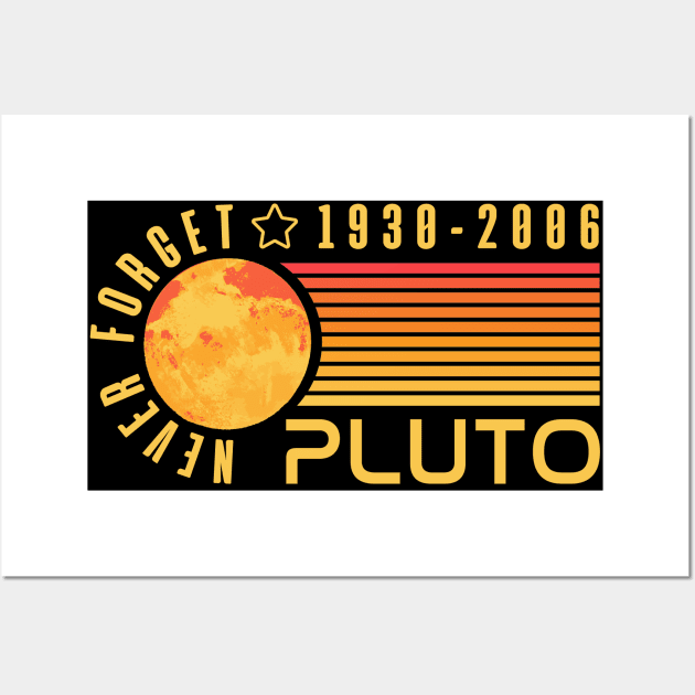 PLUTO NEVER FORGET Wall Art by Myartstor 